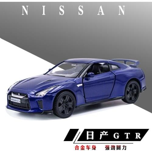 1:36 Gtr Alloy Car Model Childrens Toy Car Ornaments Boomerang Boy Toy Wholesale Boys Like Exquisite Workmanship