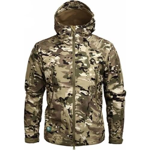 Thoshine Brand Spring Autumn Winter Men Windbreakers Outdoor Camouflage Jackets Waterproof Windproof Military Army Tactical Coat