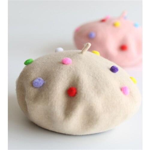 New Winter Autumn Baby Hat Warm Knit Baby Cap Winter Children Hat Cap For Girls Boys Solid Color Girls Hat Knit Girls Hats Caps