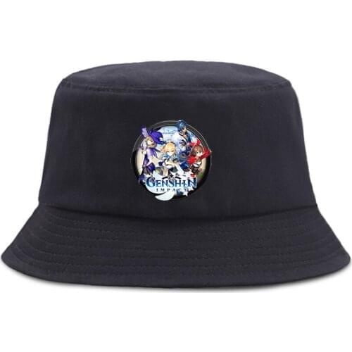Fashion Anime Siren head Bucket Hats Summer Boys Girls Student Fisherman Hat Printed Harajuku Hip Hop Beach Cap