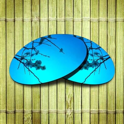 Polarized Replacement Lense For-Oakley Romeo 1 Sunglasses Frame True Color Mirrored Coating - Blue Options