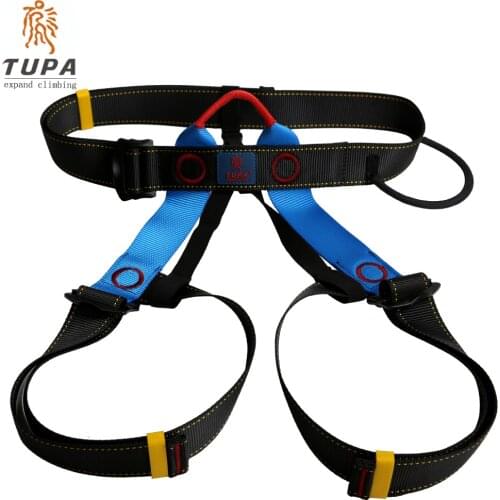 TUPA TP-A9506 Harness Bust Seat Belt Outdoor Rock Climbing Harness Rappelling Equipment Harness Seat Belt with Carrying Bag New