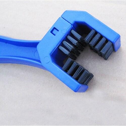 2 In1 Bike Motorcycle Chain Cleaning Brush Cycle Brake Dirt Remover Tool Bicycle Chain Clean Brush Gear Grunge Brush Cleaner