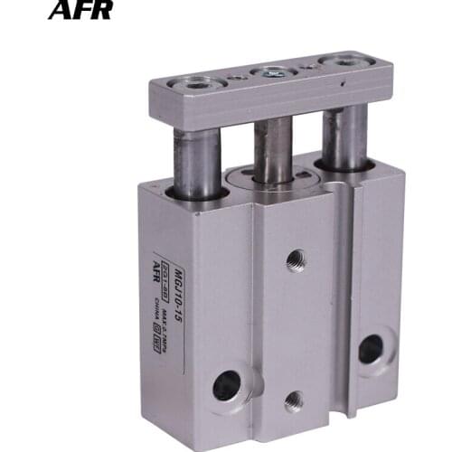 Smc type Miniature Guide Rod Cylinder bore 6mm MGJ6-5 MGJ6-10 MGJ6-15 Three axis Cylinder MGJ6-6/-8-F8NL -F8BL