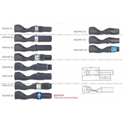 XCG REEL SEAT 16# 3pcs Spinning Reel Seat Standard Graphite Casting Reel Seat Repair components