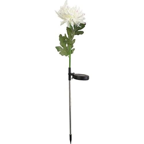 Chrysanthemum Stake Light For Outdoor Waterproof Garden Yard Patio Decor Solar Powered Lamp Lawn Stakes Lamps