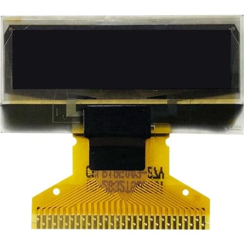 Taidacent 5PCS 1.04 Inch Tiny OLED Display SPI I2C IIC SSD1306 128x32 OLED Screen White Color 30 Pin Welding