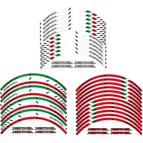 High quality Motorcycle Wheel Sticker Decal Reflective Rim Bike Suitable For DUCATI XDIAVEL X DIAVEL