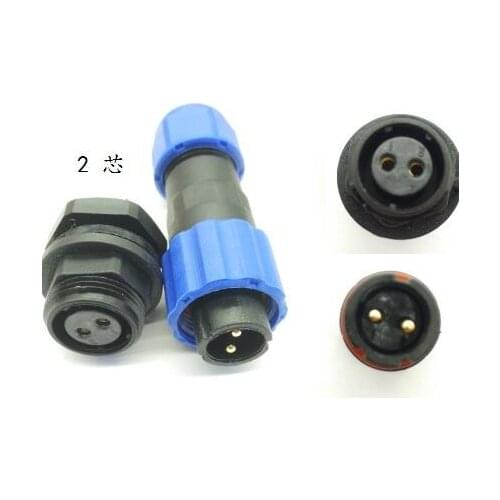 13mm IP68 2Pin Waterproof Connector Cable Connector,Plug and socket auto connectors