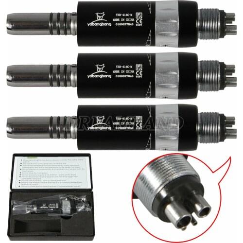 3* Kavo Style Dental Slow Low Speed Handpiece Air Motor E-type Inner Water 4Hole