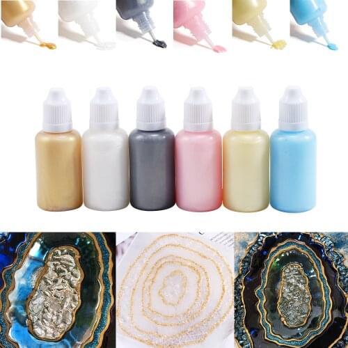 30g/Bottle Epoxy Resin Outline Drawing Paste Resin Art Ink Diffusion Pigment Outline Drawing Paste for DIY Resin Mold Crafts