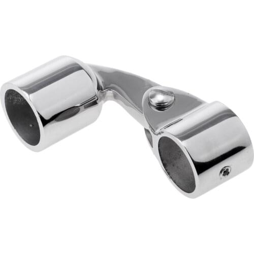 316 Stainless Steel Bimini Top Eye End 25mm Deck Hinge Mount