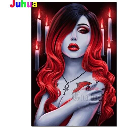 Diamond mosaic Praying nun full square diamond embroidery icon 5d diy diamond painting 100% cross 2020 Best gift religion decor