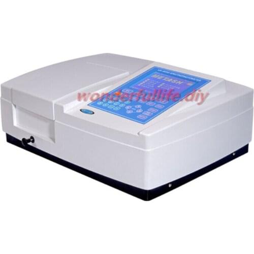 Large LCD display Ultraviolet/Visible Spectrophotometer Bandwidth 1.8nm Wavelength Range 190-1100nm UV-6000