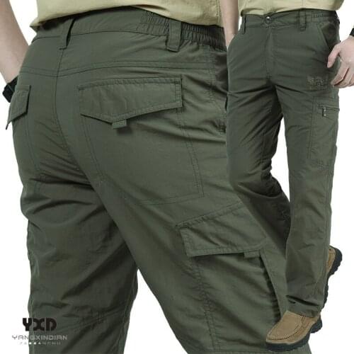 Mans military pants man trousers tactical pants men work pants overalls Multi Pocket Breathable Quick Dry camo pants army pants