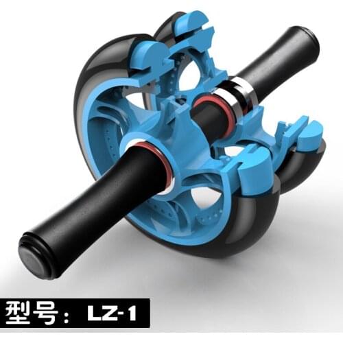 Household bearing double-wheeled abdominal wheel for training abdominal muscles and fitness equipment