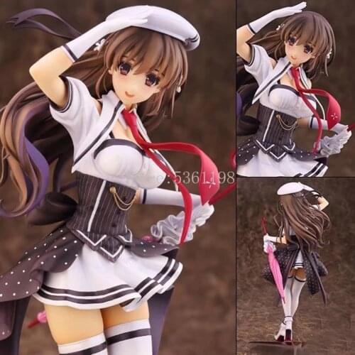 26cm Anime Figure Alphamax Chunithm Haruna Mishima Action Figure SkyTube Misaki Kurehito Sexy Figure Model Collectible Doll