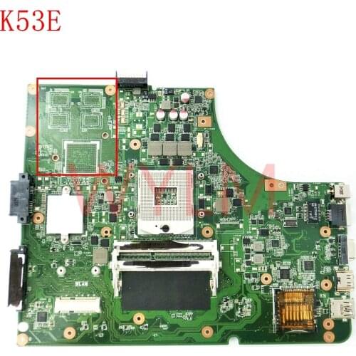 K53E mainboard HM65 DDR3 For ASUS A53S P53E P53S K53S X53S K53E K53SD Laptop motherboard 60-N3CMB1500-C09 100%Tested Working