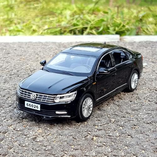 2021 New 1/32 Passat Simulation Vehicle Model Alloy Pull Back Four S Door Toy Car Collection Gift Ornament Childrens Toys KIDS