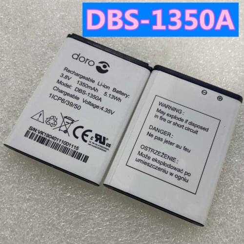 New Original 1350mAh DBS-1350A Replacement Battery for Doro 7050 Consumer Cellular Batteries