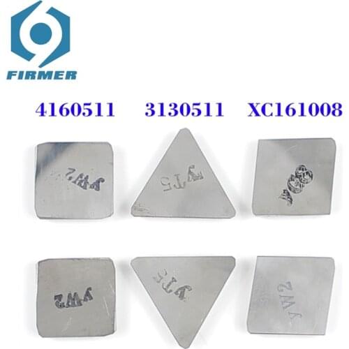 Original 20pcs Turning Inserts YT15 YW1 YW2 YG8 4160511 3130511 Milling Cutter Carbide Clamping Blade Lathe Turning Tool