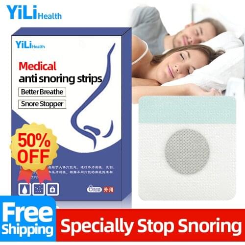Anti Snore Strips Stop Snoring Patch Cure Rhinitis Cause Nose Congestion Discomfort Medical Treatment Plaster8/16/24/32pcs