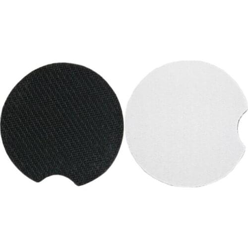 500pcs New Arrival Blank Sublimation Neoprene Car Coasters Could Custom Your Own Design#4301 For Heart Transfer Printing