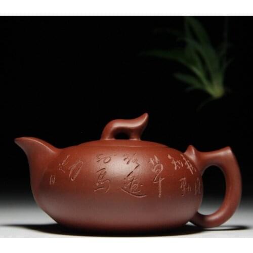 Manufacturers selling ore qing cement flying pot masters all hand purple sand teapot tea set gift can be customized