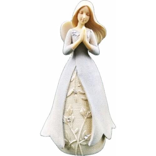 LXYY Prayer Angel Silicone Molds 3D Christ Decorative Home Plaster Chocolate Candle Soap Tools