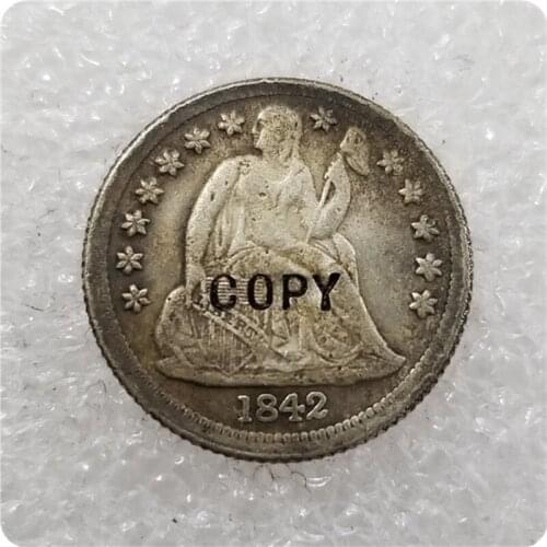 USA 1842-P,O Seated Liberty Dime COPY COINS