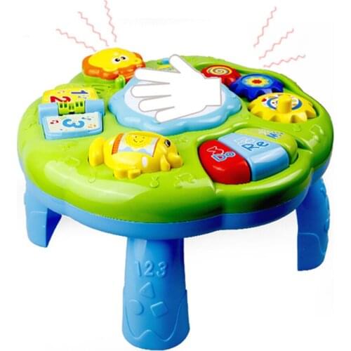 Infants Activity Table with Lighting & Sound Educational For Kids Gift