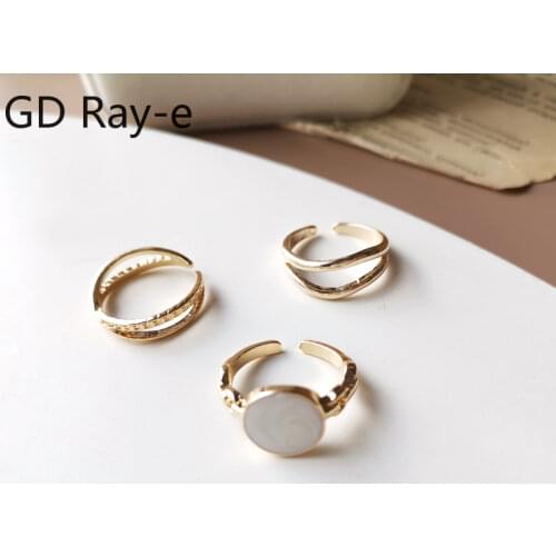 New Fashion Simple Temperament 3 Pack Ring Set Open Rings Index Finger Ring 2460