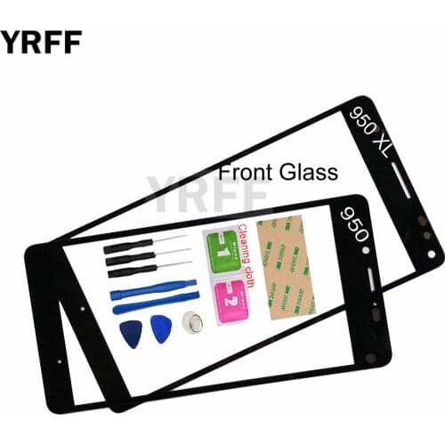 950 XL (No Mobile Touch Screen) Outer Glass For Nokia Lumia 950 XL N950 950 Front Glass Panel Replacement