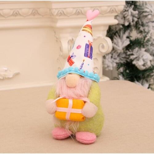 Home Decoration Crafts Love Faceless Flannelette Doll Exquisite Lovely Faceless Doll