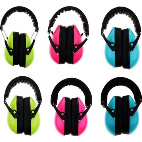 Kids Earmuffs Hearing Protection- Ear Defenders For Junior,Children, Kids - Adjustable Protector Noise Reduction Ear Muffs