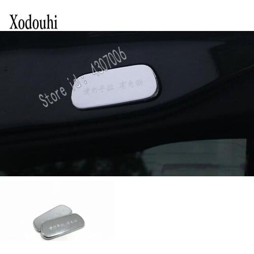 For Jeep Grand Cherokee 2014 2015 2016 2017 2018 2019 Car Stick Frame Trim ABS Chrome Car Tail Rear Door Handle Bowl Lamp Panel