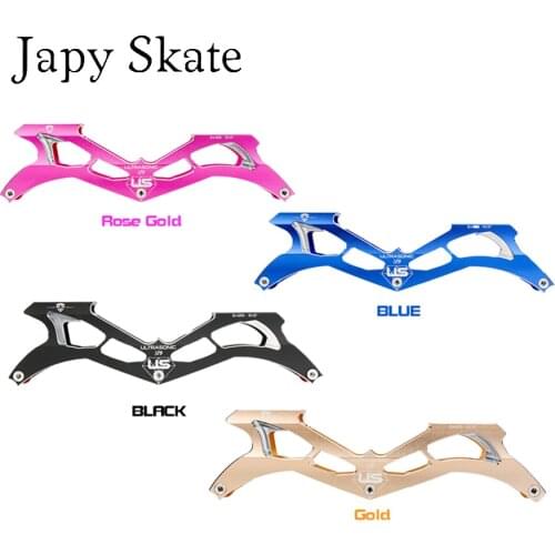 Japy Skate Flying Eagle Ultrasonic Inline Speed Skate Frame With 3X125mm 88A Wheels Aluminum CNC 10.5'' 267mm Speed Patine Basin