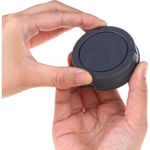 Camera Rear Lens Cap + Body Front Cover Kit for Sony E Mount NEX Nex-3 NEX-5/6/7 A7 A7r A7s A3000 A5000 a5100 A6000 a6300 a6500