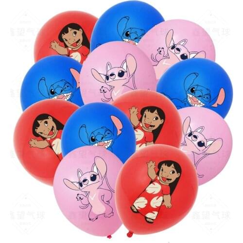 Lilo & Stitch Theme Decoration Balloon Set Childrens Birthday Party Stitch Aluminum Film Balloon Combination Party Supplies