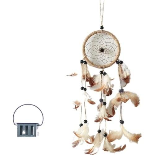 Dream Catcher Handmade Feather Dreamcatcher Wall Hanging Ornament Bedroom Decor Home Room Decoration Crafts Birthday Gift