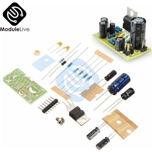 TDA2030A Electronic Audio Power Amplifier Board Module Mono 18W DC 9-24V DIY Kit Electronic kit