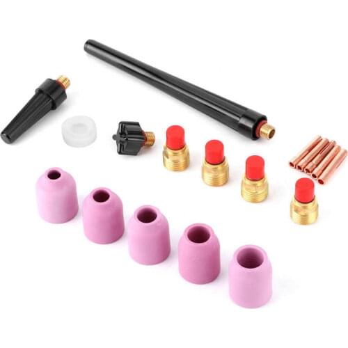 Emergency bag tool /set Ceramic Nozzle Collet Gas Lens Kit TIG Welding Consumables for WP9 20 25 emergency