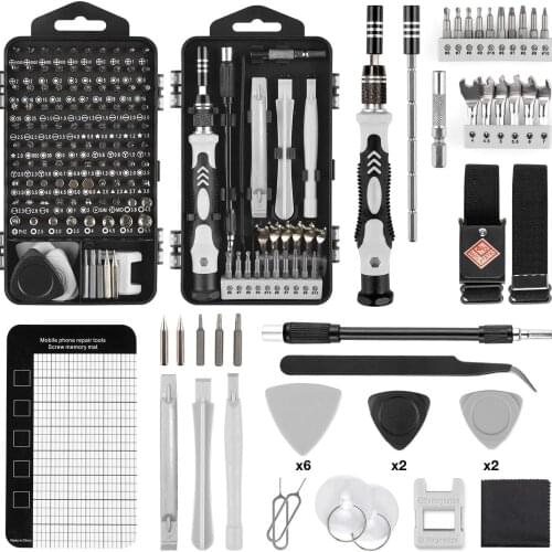 WOZOBUY Precision Screwdriver Sets Handy DIY Tools for Men,145/135/124/115/25 in 1 Repair Tools Kit to Fixing Phone Laptop Tool