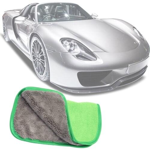 New Soft Coral Velvet Towel Super Absorbent Car Wash Microfiber Towel Car Washing Cleaning Cloth Super Thick Care Plush Cloth