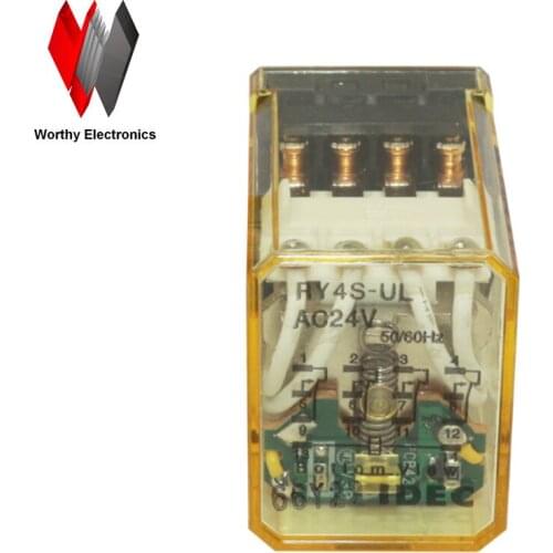 Wholesale 10pcs/lot relay RY4S-UL-AC24V