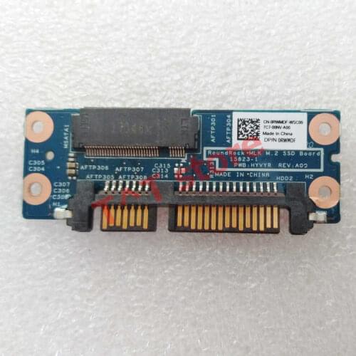 Original for Dell Latitude 3580 3480 SATA to mSATA M.2 SSD Interposer adapter BOARD HYVYR RWMDF 0RWMDF work well free shipping