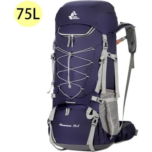 BOWTAC Camping Backpack Hiking Bag Water Repellent Nylon Sports Outdoor Bag Rain Cover Travel Hiking Mountaineering Backpack Man