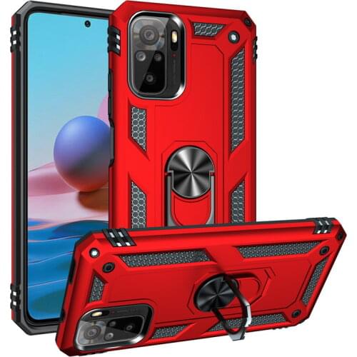 Armor Shockproof Case For POCO F3 Case POCO X3 Pro Silicone Hybrid Cover For POCO M3 POCO X3 NFC F2 Pro Metal Ring