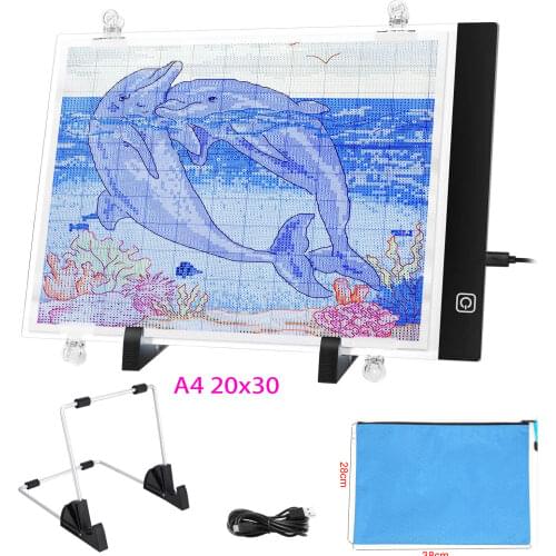 A5/a3 Led Light Pad 5D Diamond Painting Board for Painting Drawing USB Powered Diamond Art Tools Accessories Kits