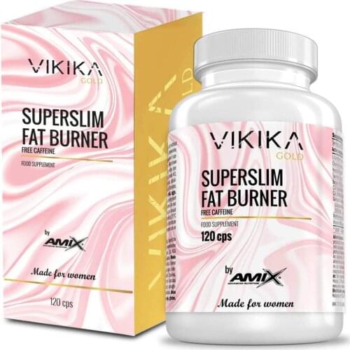 VIKIKA GOLD SUPERSLIM FAT BURNER 120 CAPSULES AMIX